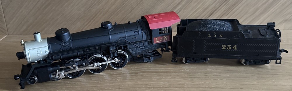 *READ* Mehano/RSO HO Scale Louisville & Nashville 4-6-2 Pacific Steam Locomotive