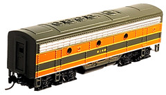 N Bachmann Plus 11260 EMD F7B Great Northern Diesel Loco #314B (Tested) MTL cplr