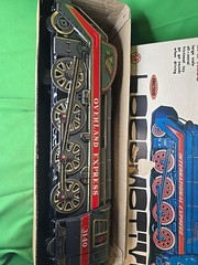 Vintage International Express Large Scale Friction Locomotive MF-804 w/ Box