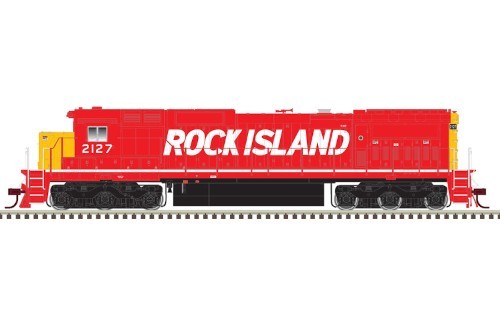 ATLAS N GAUGE DASH 8-40C ROCK ISLAND DC/DCC READY #2127 PN 40005648