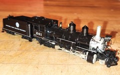 Last Run 1994 Precision Scale HOn3 Brass D&RGW K-27 2-8-2 #461 Beautiful Exc Run