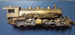 UNITED SCALE MODELS HO 2-6-6-0 LOCOMOTIVE & TENDER
