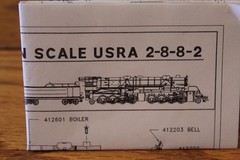 Atlas By Samhongsa N Scale USRA 2-8-8-2 Steam Locomotive #4158 Union Pacific