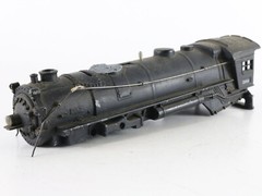Lionel POSTWAR O 1664 Black Metal Steam Locomotive SHELL ONLY