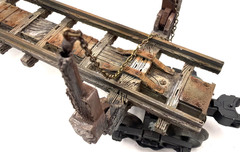 O gauge Custom Designed & Painted, Skeleton Cars with logs . Price Per Car