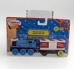 Learning Curve Thomas & Friends Wooden Railway Candy Cane Car Train W/ Sound New