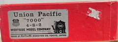 Western Model Company 4-8-2 Steam Locomotive Union Pacific “7000”