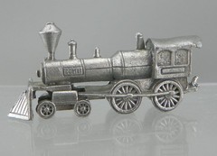 Vintage 1987 Cuter Pewter Comet 4-4-0 Steam Locomotive 2.25″ Metal Mini Figurine