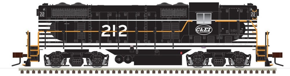 Atlas HO EMD GP7 Chesapeake & Delaware C&EI #212 DC LED 10003944