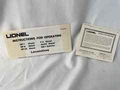 Lionel #6-8357 Pennsylvania GP-9 Diesel Locomotive LN/orig box