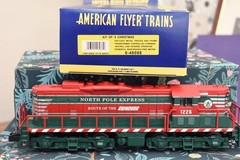 S-American Flyer 6-48088 GP-9 North Pole Express Route of the Reindeer #1226 EX