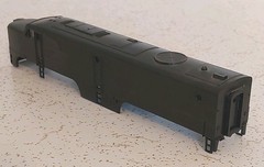 Athearn PA1 Diesel Locomotive Body Shell Undecorated With Numberboards HO Scale