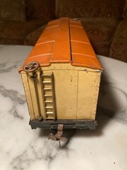 1920s Prewar Lionel 380 Train Engine with Freight Train Cars 15 tanker & 214,517