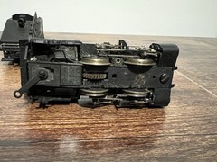RIVAROSSI ITALY RSO C.&N.W.R. HO COAL Engine LOCOMOTIVE & COAL TRAILER Untested