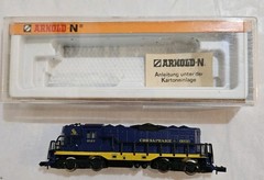 Walthers Arnold N Scale Chesapeake And Ohio #6123 Engine