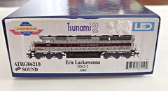 Athearn Genesis HO Erie Lackawanna SD45-2 3680 ATHG86210 w/Sound NIB B-89