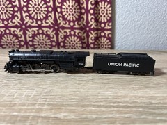 Con-Cor Rivarossi N Scale Steam Locomotive and Tender, Union Pacific