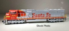 Lionel-K-line 2-11560 Santa Fe SD75 Diesel Cab#204 – O Scale – Conv Mode – NEW