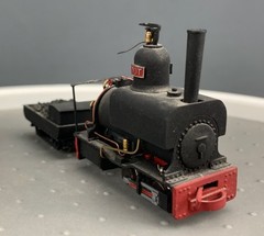 On2 1:43 Scale 0-4-0 “DOT” Beyer, Peacock Steam Locomotive W/Tender O3519