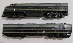 Life Like N Scale Baltimore & Ohio Diesel Engine & Dummy Road No 61