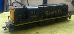 Model Power Santa Fe #6692 RS-11 Locomotive Diesel Switcher Serviced Lot A04