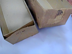 Vintage Original Prewar Standard Gauge Box for American Flyer 4092 Blue Obs Car
