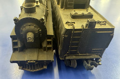 Lionel O Gauge #8042 2-4-2 Steam Locomotive & #8050-T Grand Trunk Western Tender