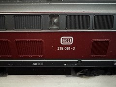 ROCO H0 43417 Diesellok BR 215 DB -DIGITAL- Licht, DC, TOP in EVP, geprüft #9692