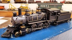 PFM Brass 4-6-0 Virginia & Truckee Steam Loco #26 custom paint HO “10 Wheeler”
