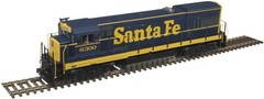 Atlas HO Scale GE U23B Low Nose (Standard DC) Santa Fe/ATSF (Blue/Yellow) #6344