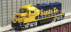 Broadway LTD HO EMD GP35 ATSF 2824 BLUE WARBONNET, PARAGON4 SOUND/DC/DCC 7530