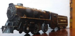Marx Tender-Locomotive ~ UNION PACIFIC ~ Rd# 533 Windup Runs & Key – O