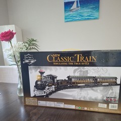Classical Collection New Classic Train Simulating The True Style No. 1779 14PCS