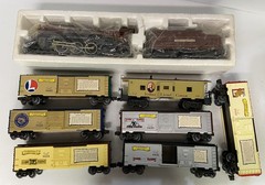 LIONEL # 8210 JLC LOCOMOTIVE & TENDER & FREIGHT SET   1982  TESTED LN VIDEO