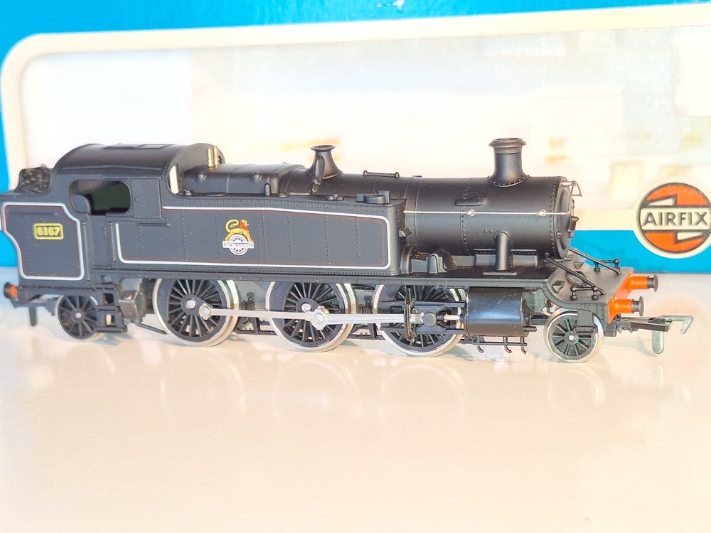 Airfix 54151-4 Prairie Loco. New Old Stock. Mint Cond. 2 Rail DC Boxed. OO Scale