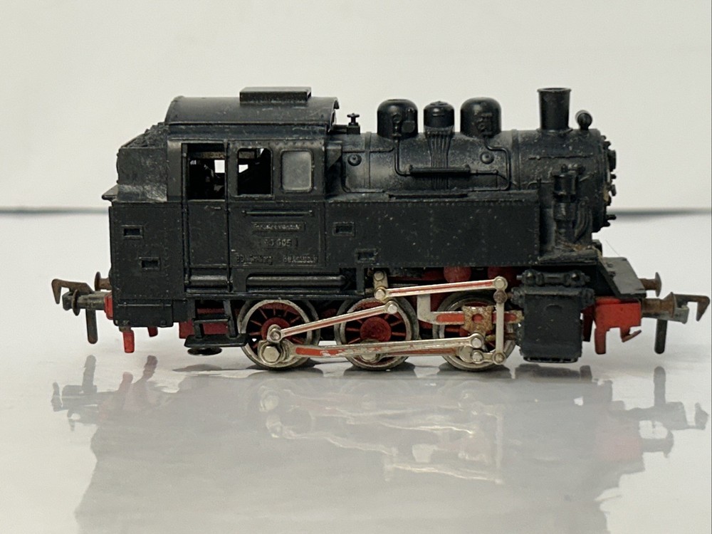 Fleischmann West Germany HO Steam Locomotive #80-005 BO Nernberg Bw Anshaecs??