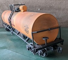 Model Power 50′ Tank Car 9083 Shell HO Scale Original Box, PARTS ONLY UNTESTED