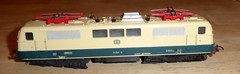 Lima Electric Locomotive BR 111 004-8 Of The DB Era 4/5 Used Simple Model