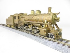 Pacific Fast Mail Brass HO Scale Frisco 2-10-0 Russian Steam Locomotive