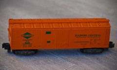 GILBERT American Flyer Illinois Central Reefer 802 S Gauge Made in USA 1956