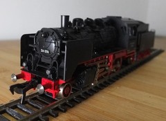 Fleischmann 4140 HO Gauge DB BR 24 steam locomotive in black livery