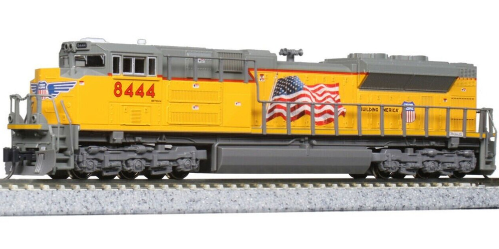 Kato N Scale ~ New 2024 ~ Union Pacific EMD SD70ACe #8497 “Flag” DC ~ 176-8438