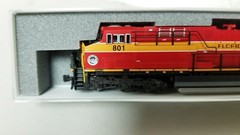 Florida East Coast RR GE Diesel ES44AC #801 KATO 176-8946 Digitrax DCC N Scale