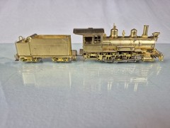 HON3 BRASS WESTSIDE DENVER & RIO GRANDE WESTERN 2-8-0 C-25 #375 “BABY MUDHEN”