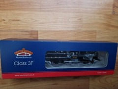 BACHMANN OO GAUGE 31-627A CLASS 3F 3709 LMS BLACK 21DCC LOCO BOXED