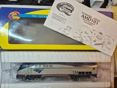 ATHEARN 9669 AMTRAK AMD-103 WALTHERS EXCLUSIVE RD# 134 PRE OWNED BOXED TESTED