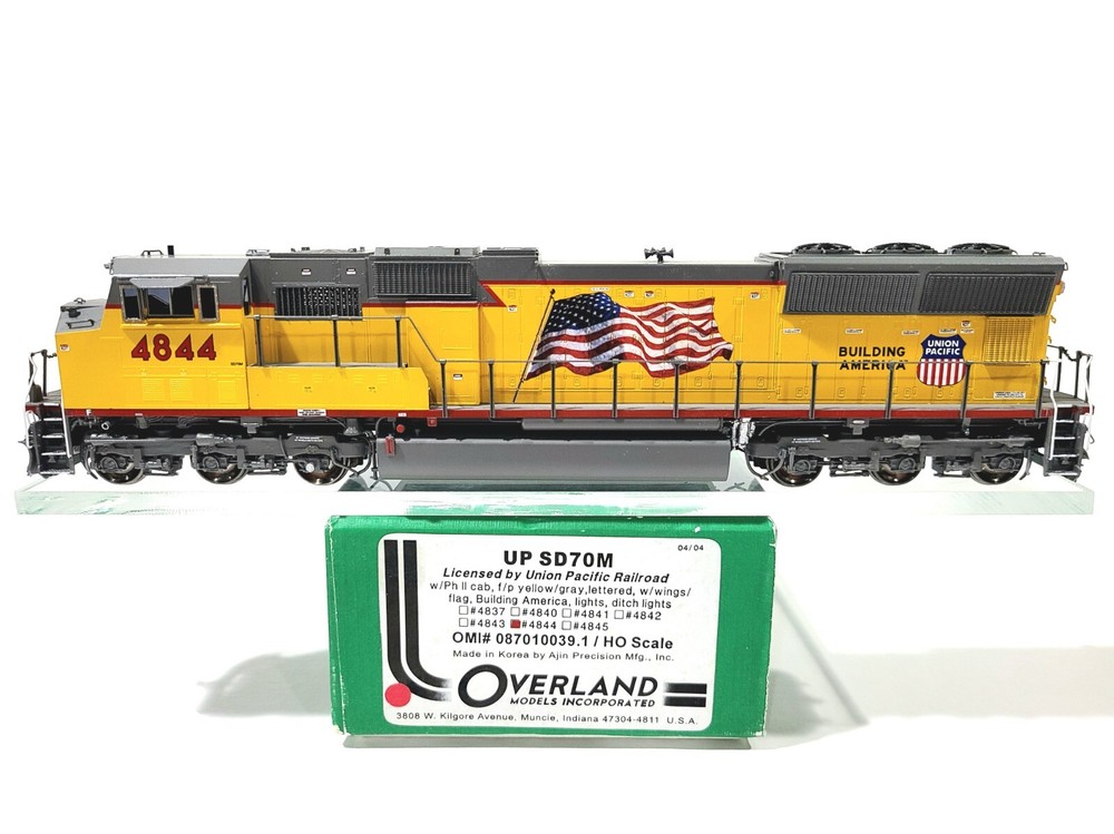 Overland OMI Ajin UP SD70M Union Pacific Flared Radiators #087010039.1 HO Brass