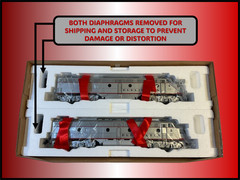 K LINE K-28131 CALIFORNIA ZEPHYR CB&Q E8 AA TMCC RS 4 MOTORS C9-NEW WAS $877