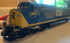 MTH 20-2833-1 AC6000 DIESEL PS2-CSX-DIVERSITY IN ACTION #5001 w/BCR & 3/2Rail