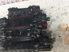 Lionel Train SET 2201WS – 685 Steam Engine 4 Freight Cars O Gauge / 027